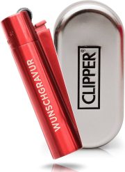 Clipper Metálico Personalización Frontal